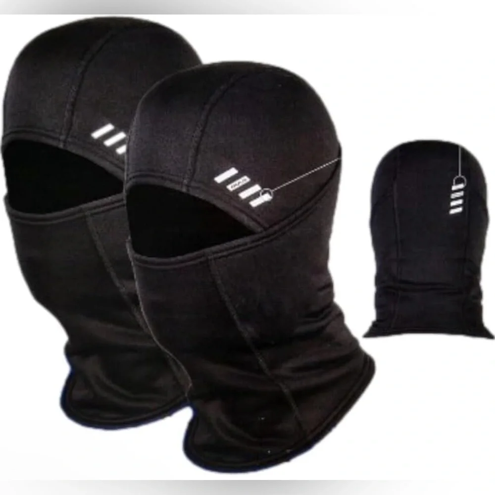BULA Polartec Convertible Balaclava, 2-pack/ Size: S/M, Color: Black (NWT)